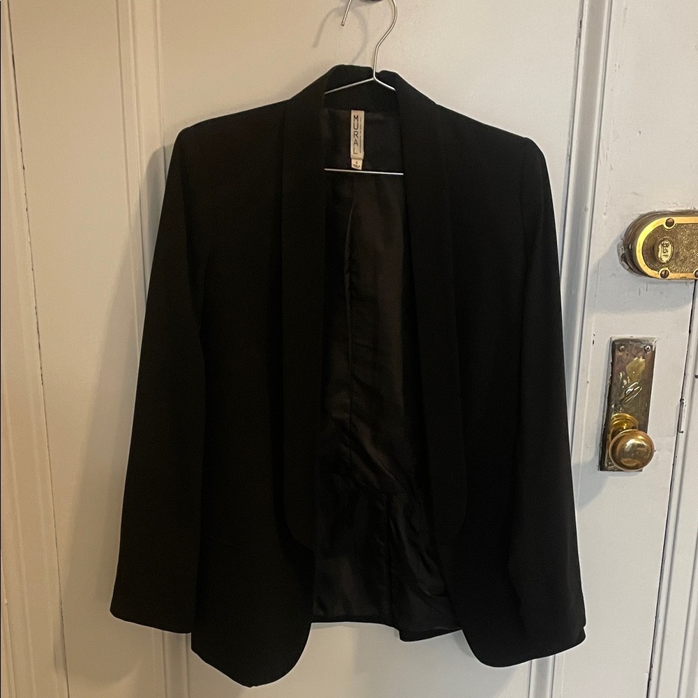 Mural Classic Black Women's Blazer size S